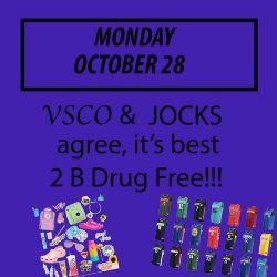 VSCO and Jocks agree, its best 2B Drug Free!